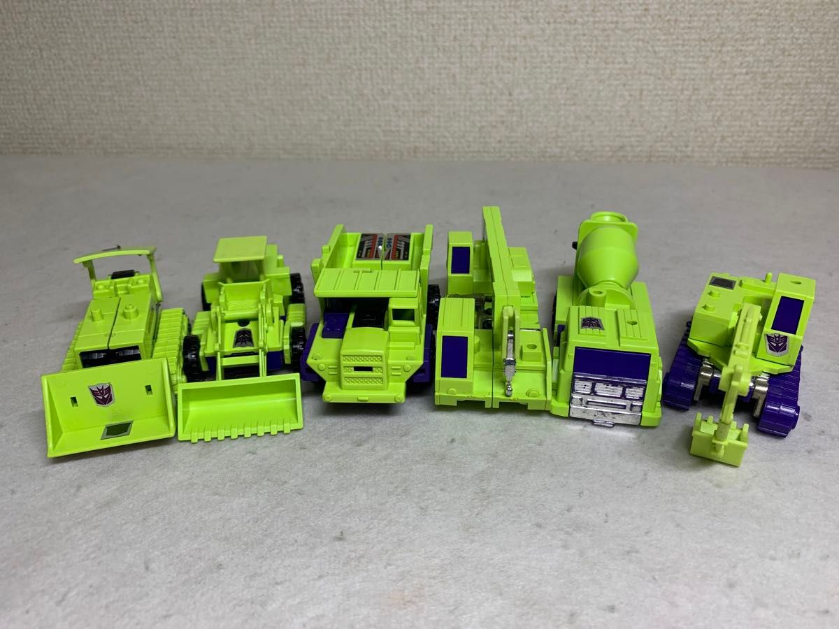 トランスフォーマー ビルドロン デバスター 当時物