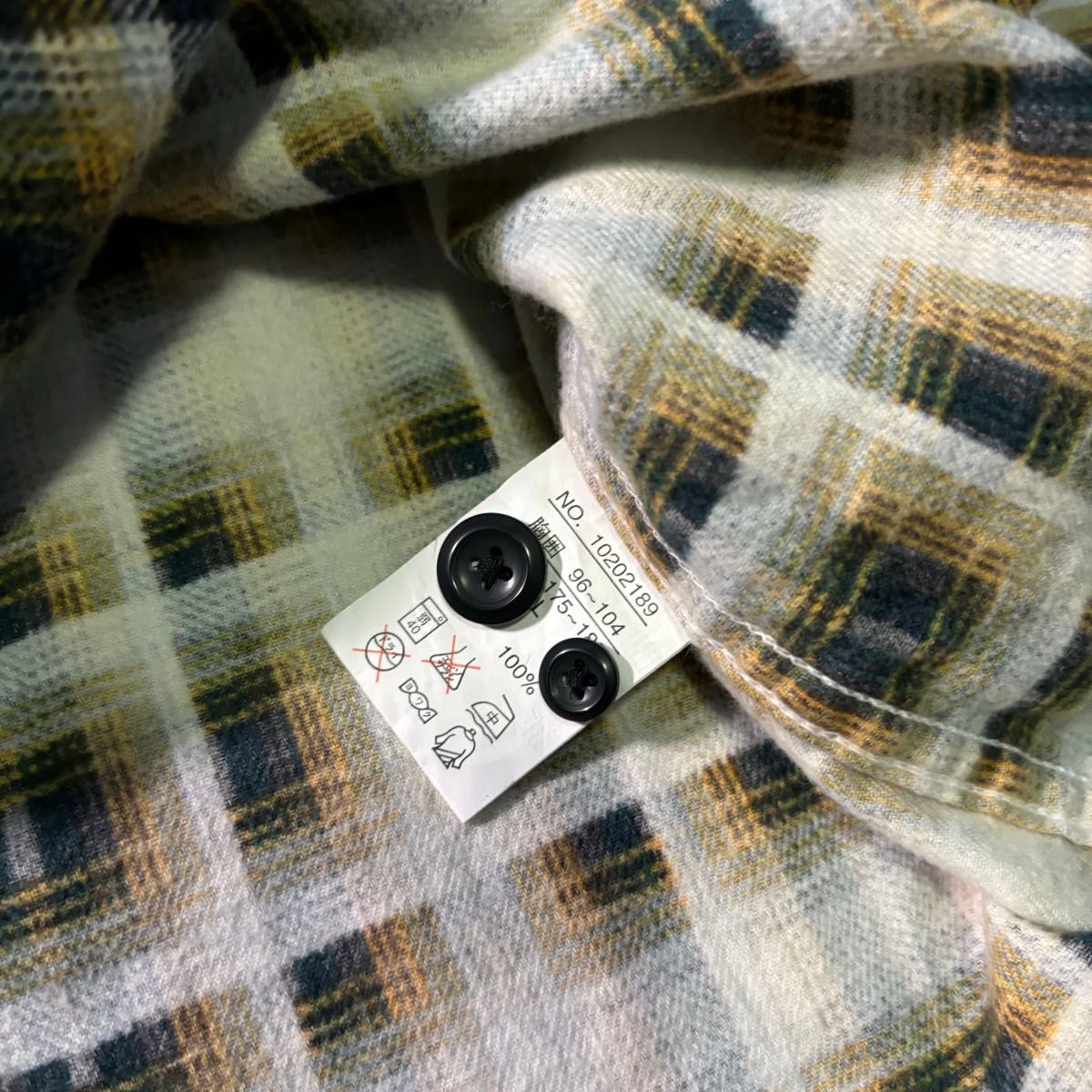 PenField ペンフィールド ネルシャツ イエロー オンブレチェック PenField ペンフィールド ネルシャツ イエロー オンブレチェック