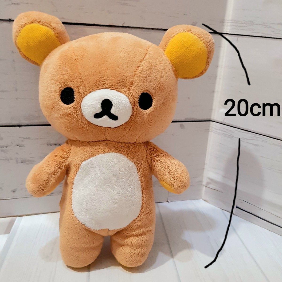 リラックマ ぬいぐるみ時計 新品とビンテージ初期ぬいぐるみの リラックマ ぬいぐるみ時計 新品とビンテージ初期ぬいぐるみの
