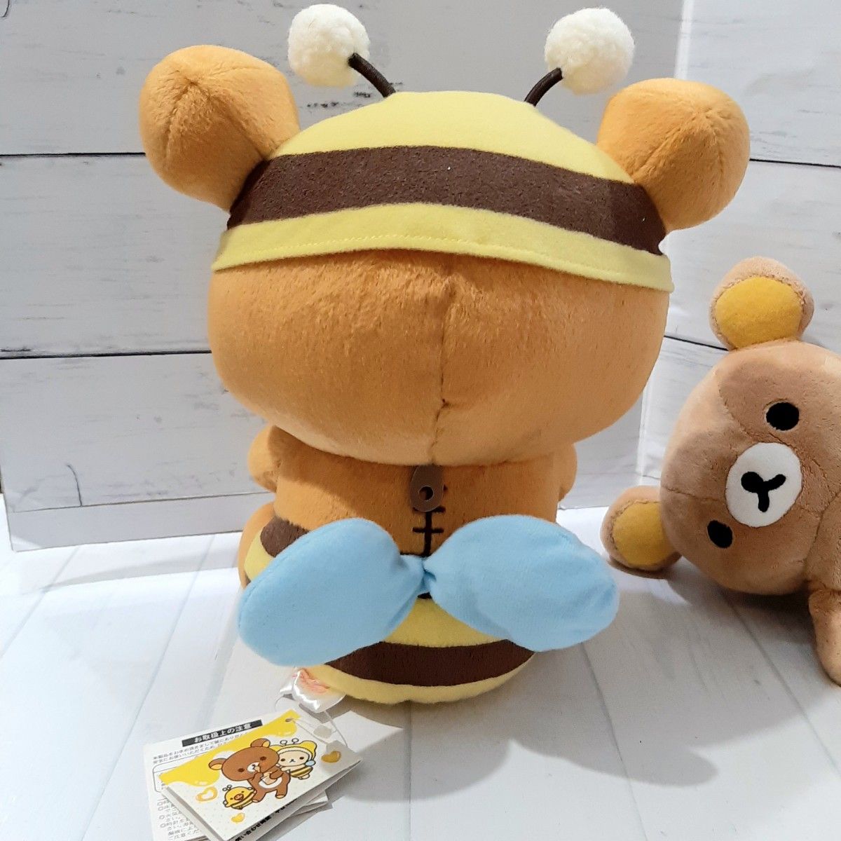 リラックマ ぬいぐるみ時計 新品とビンテージ初期ぬいぐるみの リラックマ ぬいぐるみ時計 新品とビンテージ初期ぬいぐるみの