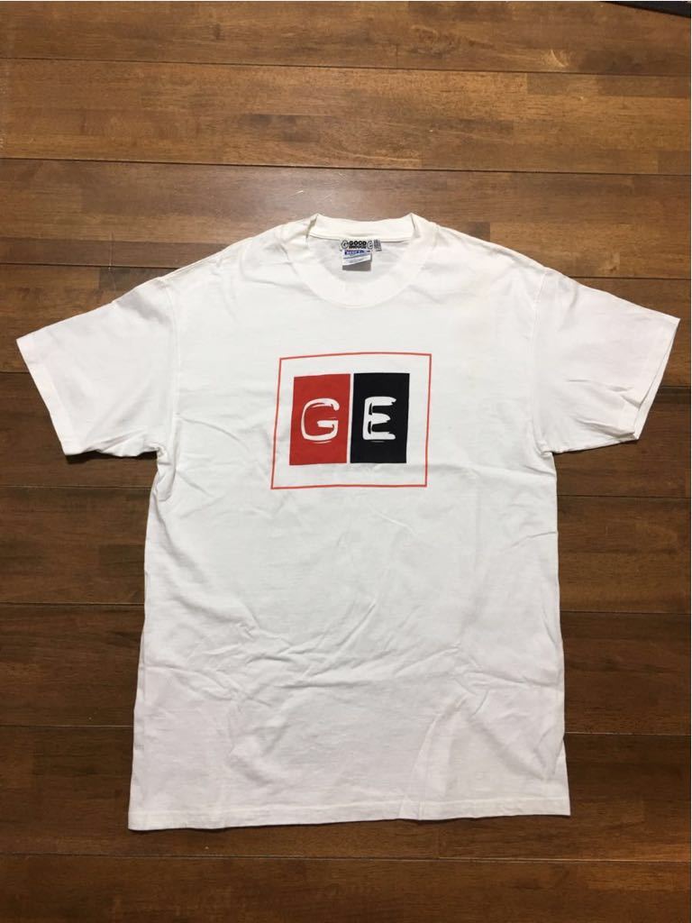 【90s 初期 オリジナル】GOOD ENOUGH Tシャツ L OLD ヴィンテージ アンダーカバー グッドイナフ エイプ 白赤黒 送料込み_画像1