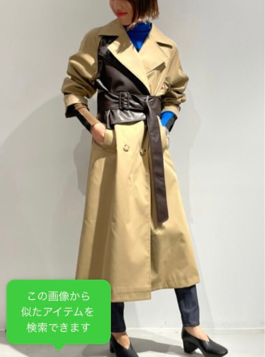 新品未使用 LOVELESS ラブレス レザーレイヤー オーバーコート 新品未使用 LOVELESS ラブレス レザーレイヤー オーバーコート