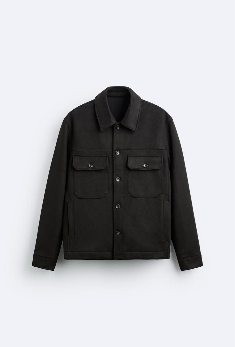 ZARA フェイクスエード シャツジャケット|Yahoo!フリマ(旧 ZARA フェイクスエード シャツジャケット|Yahoo!フリマ(旧