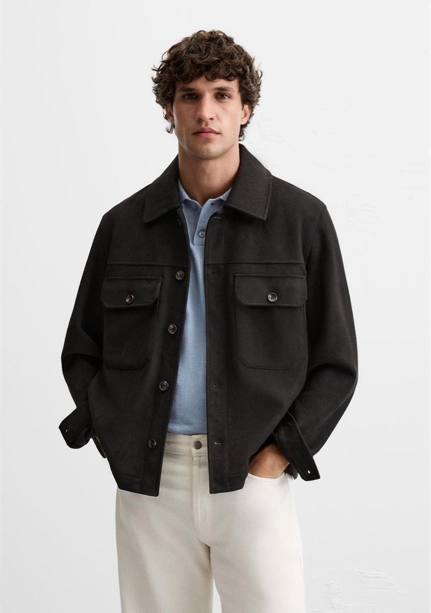ZARA フェイクスエード シャツジャケット|Yahoo!フリマ(旧 ZARA フェイクスエード シャツジャケット|Yahoo!フリマ(旧