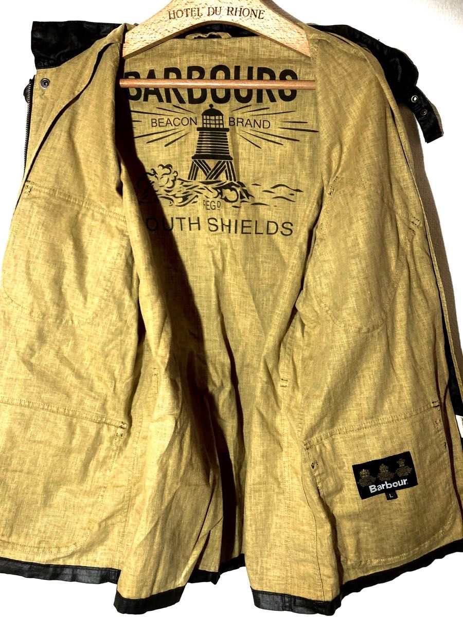 Vintage Barbour INTERNATIONAL コーティングリネン