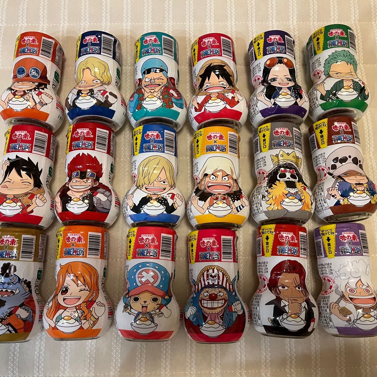 味の素 ワンピース 1弾2弾3弾 コンプリート18個セット|Yahoo 味の素 ワンピース 1弾2弾3弾 コンプリート18個セット|Yahoo