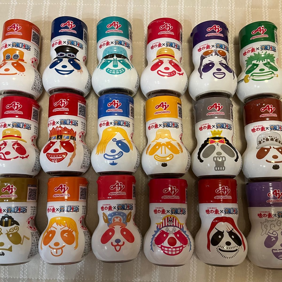 味の素 ワンピース 1弾2弾3弾 コンプリート18個セット|Yahoo 味の素 ワンピース 1弾2弾3弾 コンプリート18個セット|Yahoo