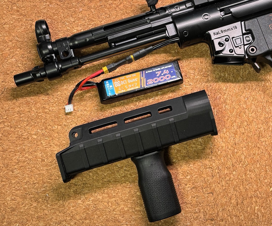 MAGPUL SL スタイル M-LOK ハンドガード BK 次世代 MP5用 MAGPUL SL スタイル M-LOK ハンドガード BK 次世代 MP5用