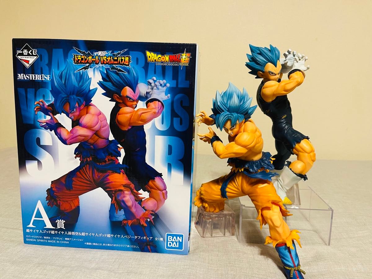 ドラゴンボール 一番くじ A賞 孫悟空 ベジータ ブルー スーパー ドラゴンボール 一番くじ A賞 孫悟空 ベジータ ブルー スーパー