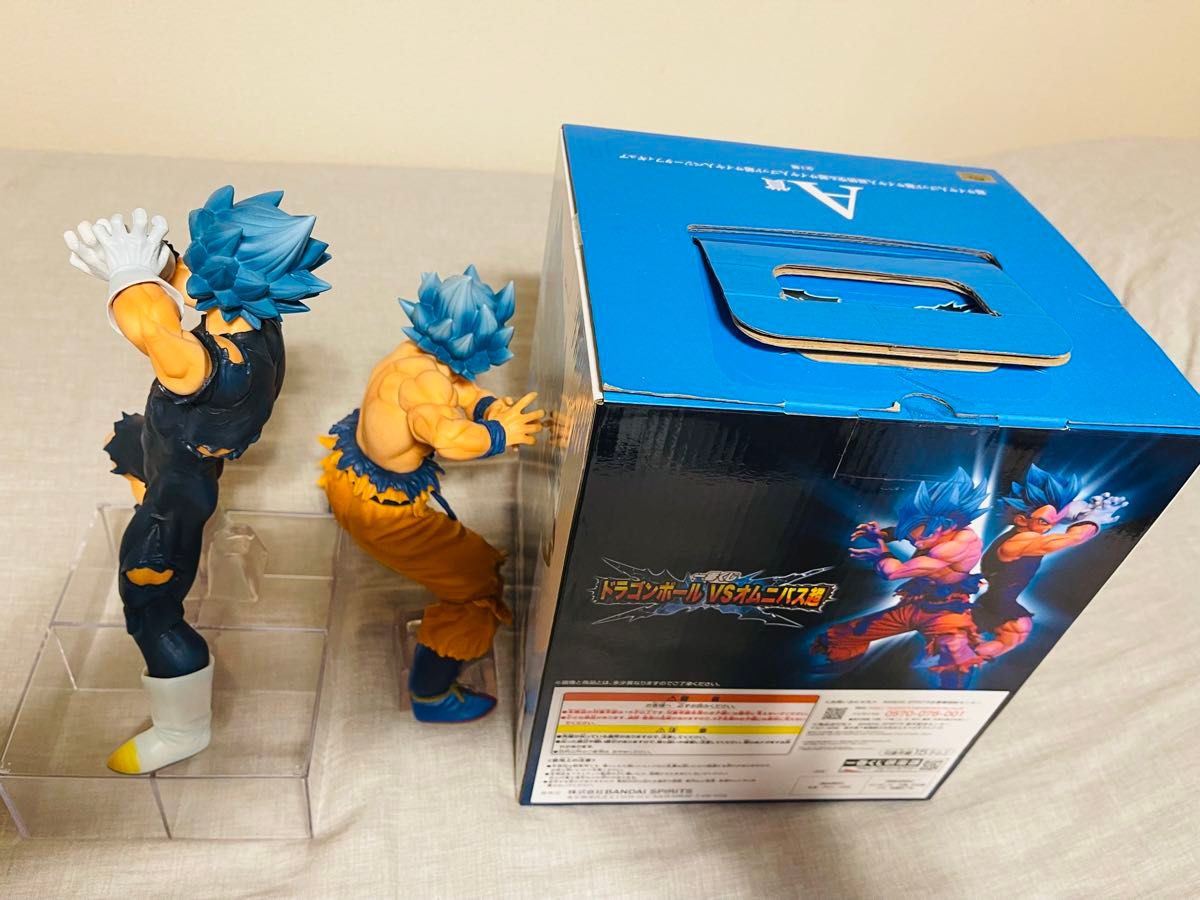 ドラゴンボール 一番くじ A賞 孫悟空 ベジータ ブルー スーパー ドラゴンボール 一番くじ A賞 孫悟空 ベジータ ブルー スーパー