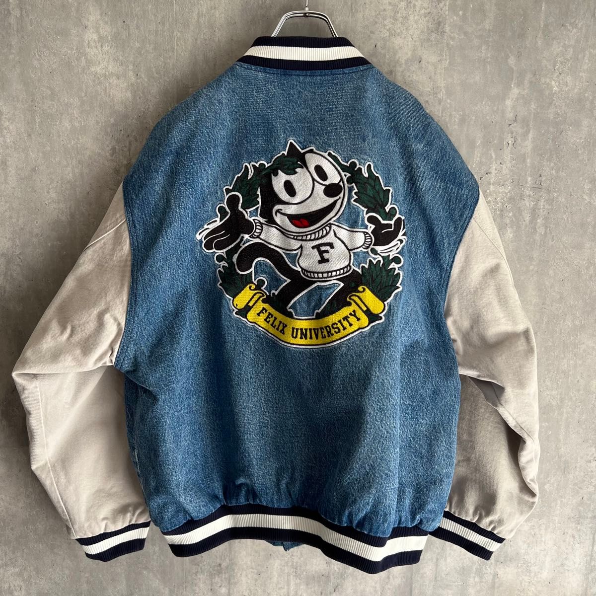 Levis × FELIX THE CAT RV LETTERMAN スタジャン デニム Levis × FELIX THE CAT RV LETTERMAN スタジャン デニム