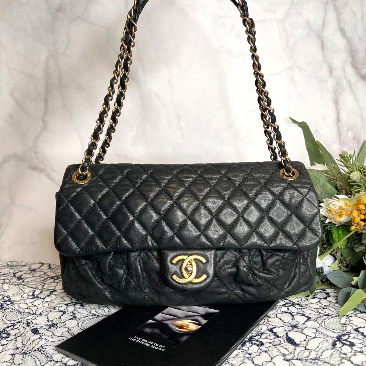 CHANEL シャネル【美品】 スパークルレザー マトラッセ CHANEL シャネル【美品】 スパークルレザー マトラッセ