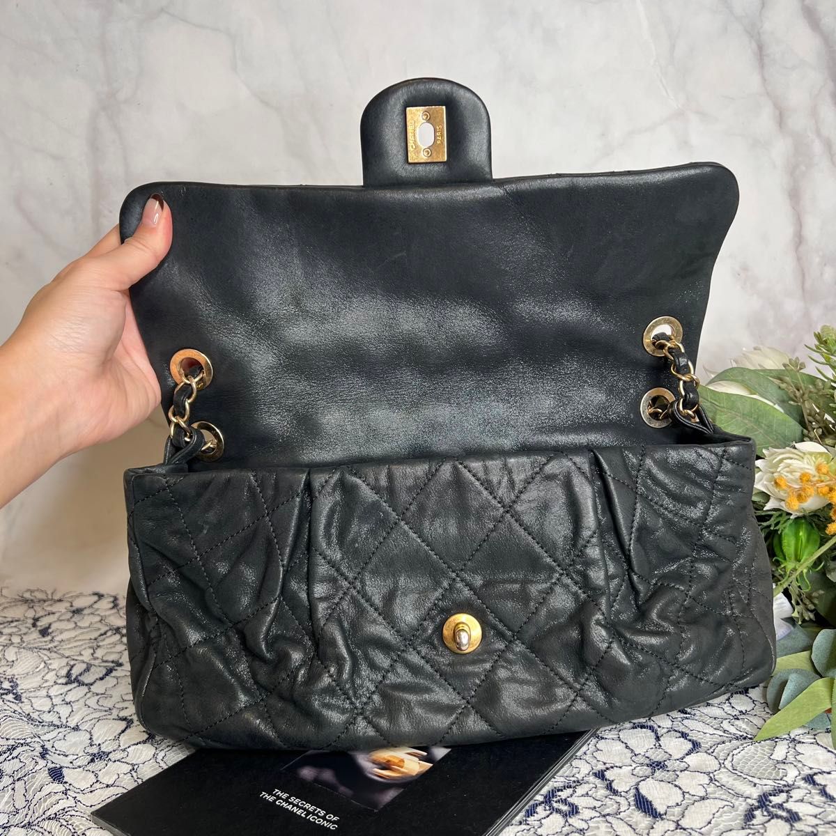 CHANEL シャネル【美品】 スパークルレザー マトラッセ CHANEL シャネル【美品】 スパークルレザー マトラッセ