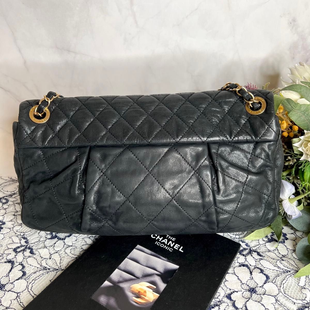 CHANEL シャネル【美品】 スパークルレザー マトラッセ CHANEL シャネル【美品】 スパークルレザー マトラッセ