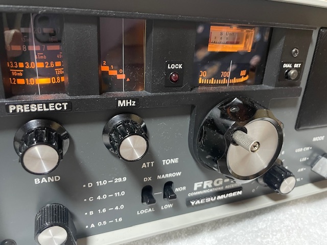 八重洲 FRG-7 初期タイプ YAESU 八重洲無線 FRG-7前期型 通信型受信機 レシーバー(八重洲