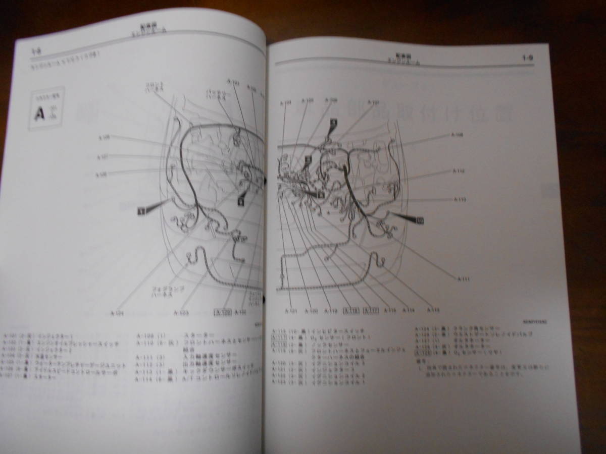 B7623 / H82A Toppo TOPPO maintenance manual electric wiring diagram compilation supplement version '10-8