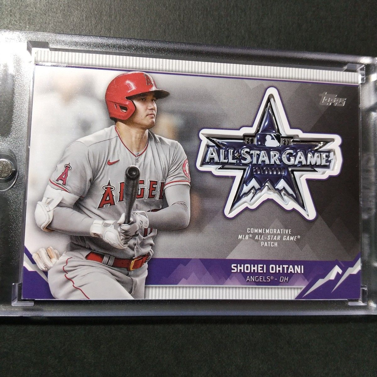 限定199 大谷翔平2021Toppsアップデート-オールスターパッチレリック 大谷翔平 2021 Topps オールスターパッチレリック マグネット