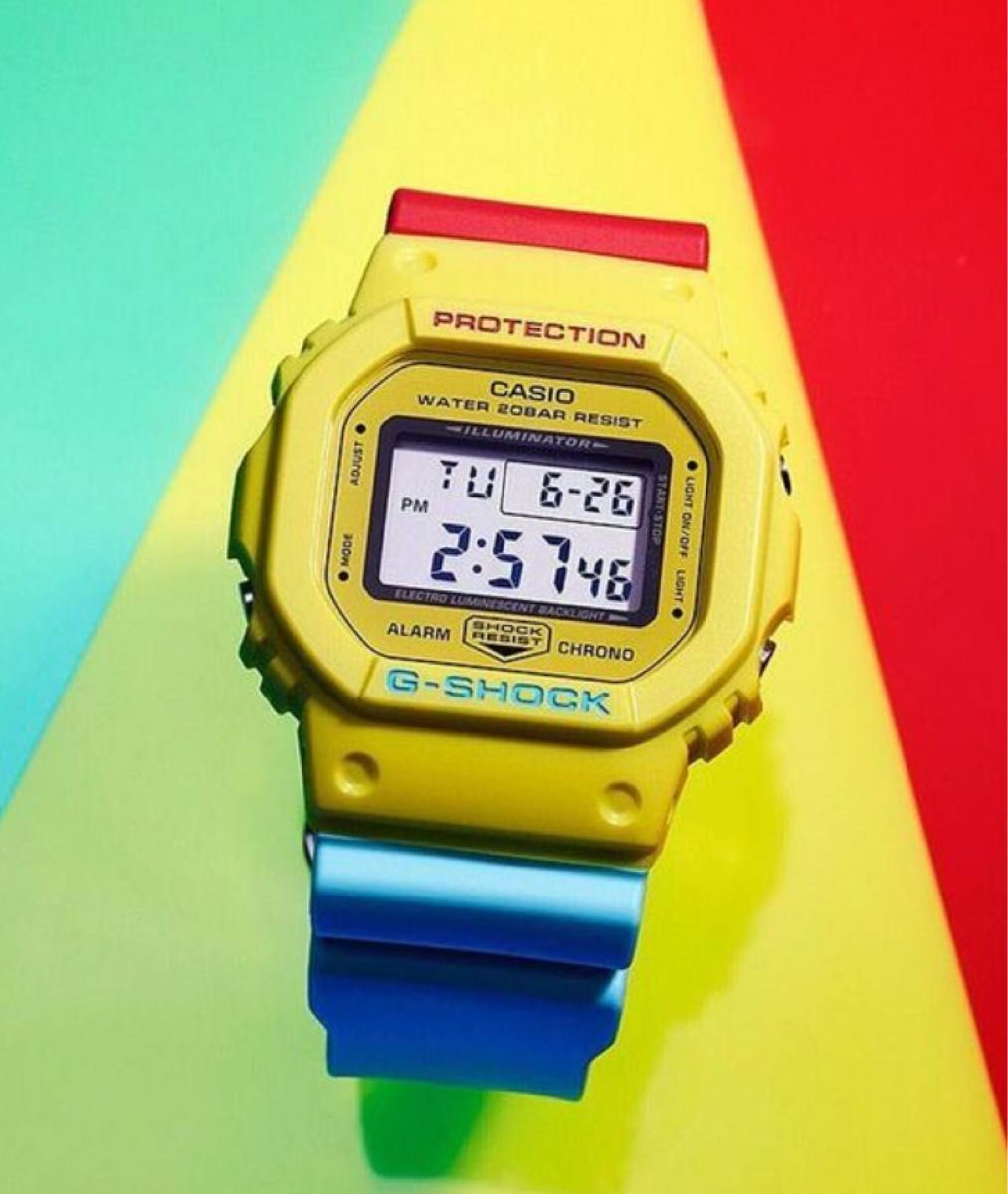 G-Shock Special Colour Watch DW-5600CMA-9 ラスタカラー G-Shock Special Colour Watch DW-5600CMA-9 ラスタカラー