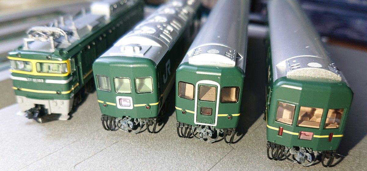 TOMIX トワイライトエクスプレス 基本・増結セット 美品・室内灯 TOMIX トワイライトエクスプレス 基本・増結セット 美品・室内灯