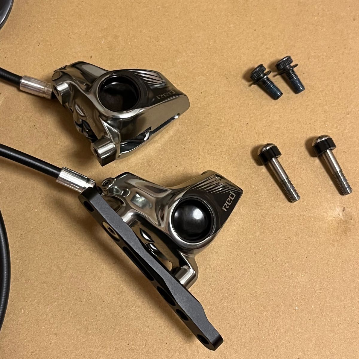 【税込】 美品】 スラム レッド sram red etap hrd 2×11s 11速 油圧 兼用タイプ