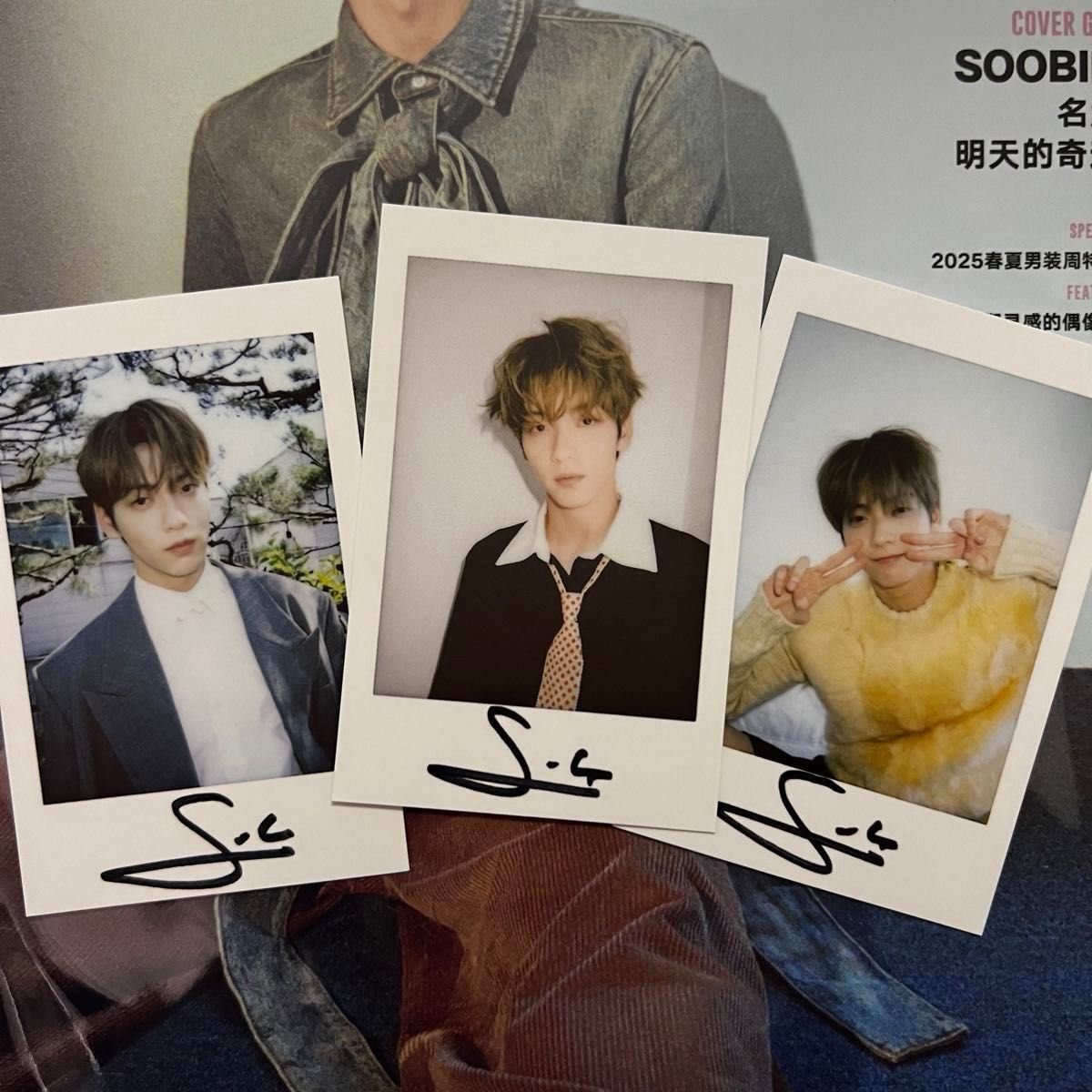 TXT スビン 中国 雑誌 tomorrow x together ポラロイド 印刷 TXT スビン 中国 雑誌 tomorrow x together ポラロイド 印刷