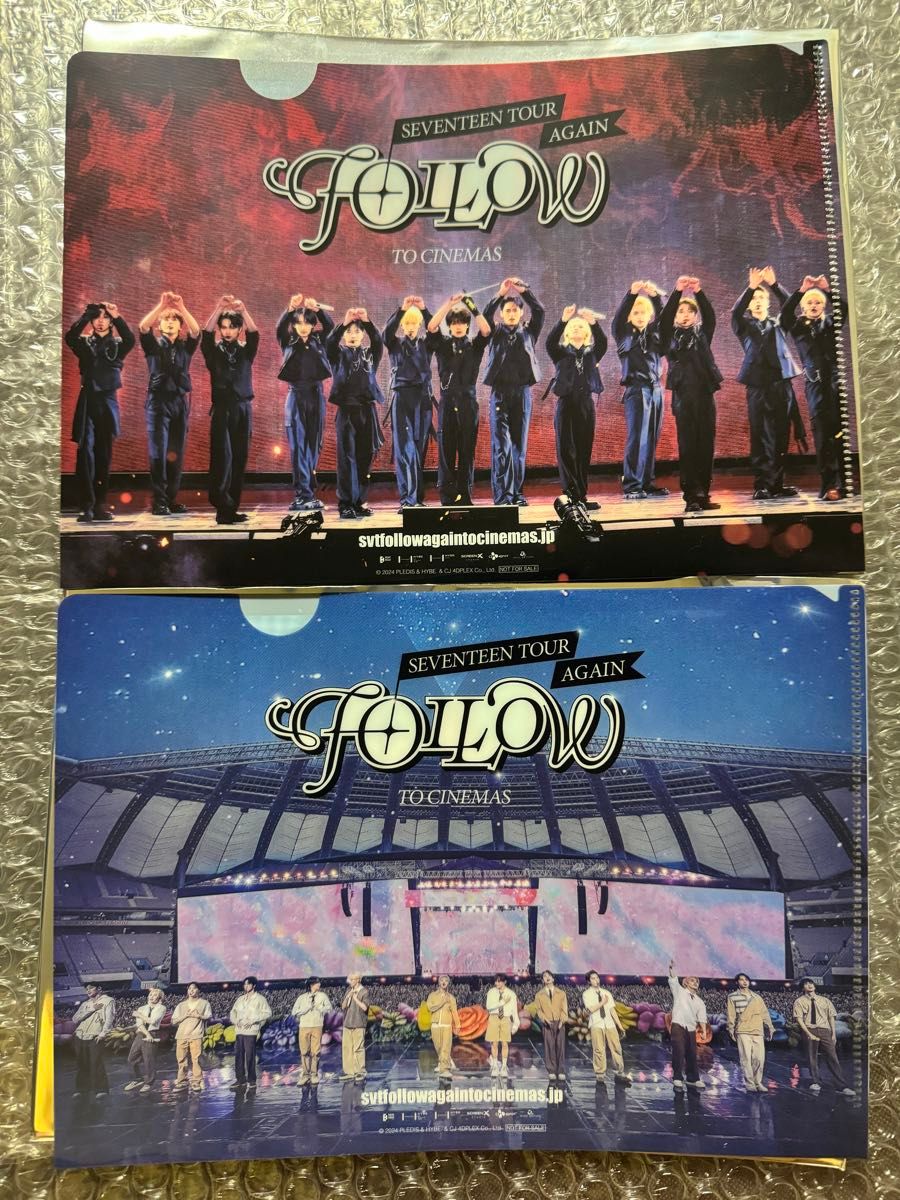 SEVENTEEN セブチ FOLLOW TO CINEMAS 入場特典 ポスター SEVENTEEN セブチ FOLLOW TO CINEMAS 入場特典 ポスター