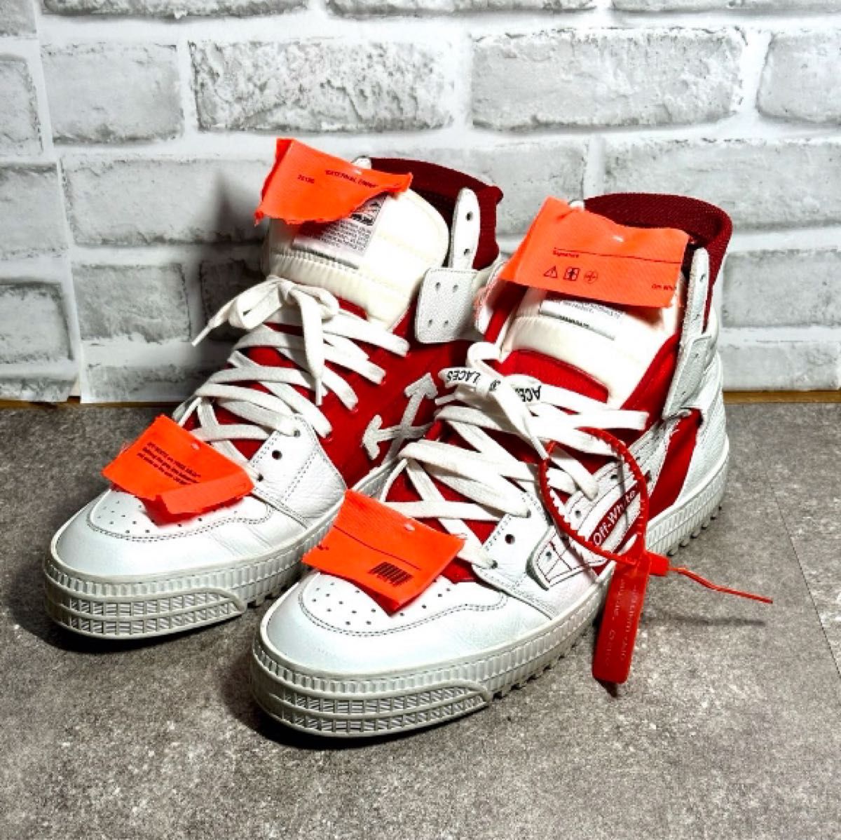 off-white off-court 3 0 ハイカット スニーカー ホワイト off-white off-court 3 0 ハイカット スニーカー ホワイト