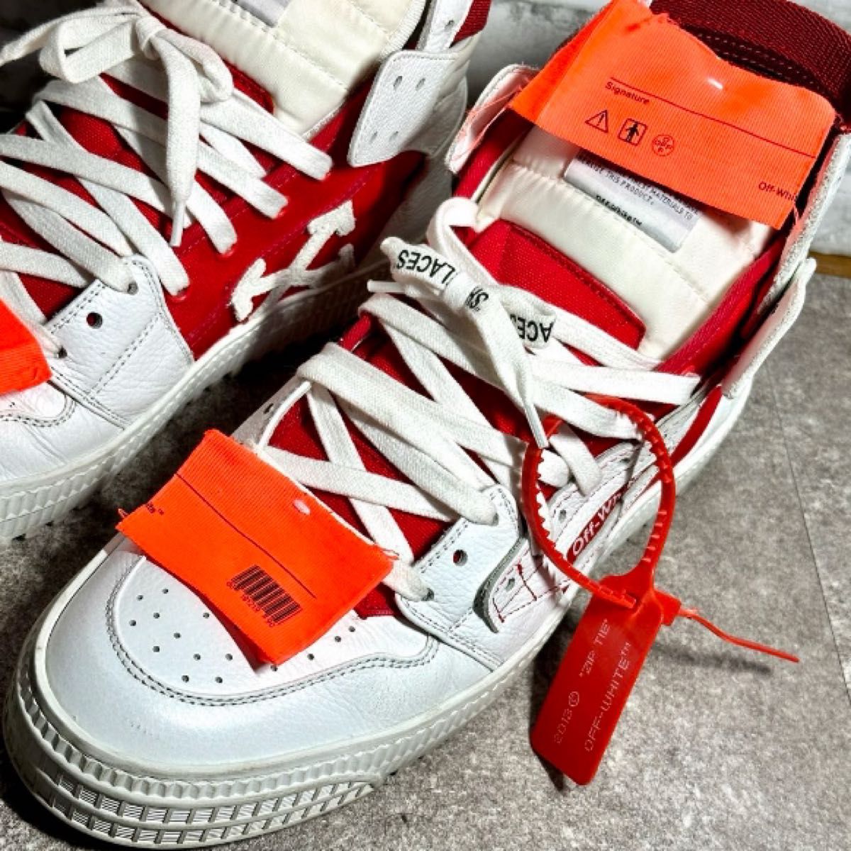 off-white off-court 3 0 ハイカット スニーカー ホワイト off-white off-court 3 0 ハイカット スニーカー ホワイト