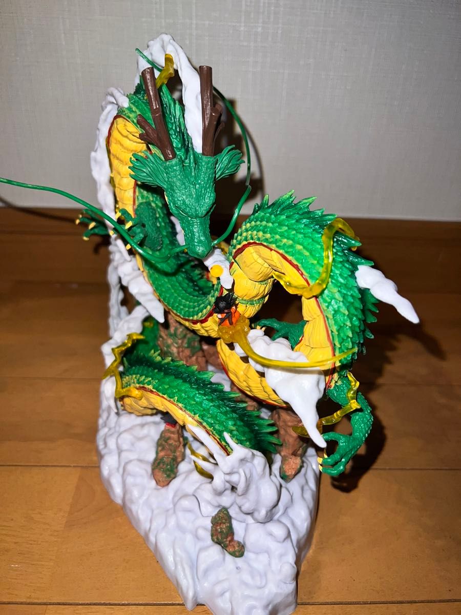 海外限定 ドラコンボール 神龍 フィギュア 幼少期の悟空 25CM ドラゴンボール 神龍 フィギュア ガレキ 幼少期の悟空 25CM