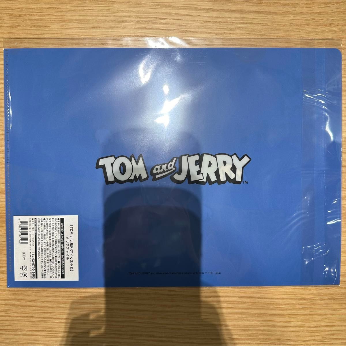 トムとジェリー85周年記念展 くまみね 現場ネコ クリアファイル トムとジェリー85周年記念展 くまみね 現場ネコ クリアファイル