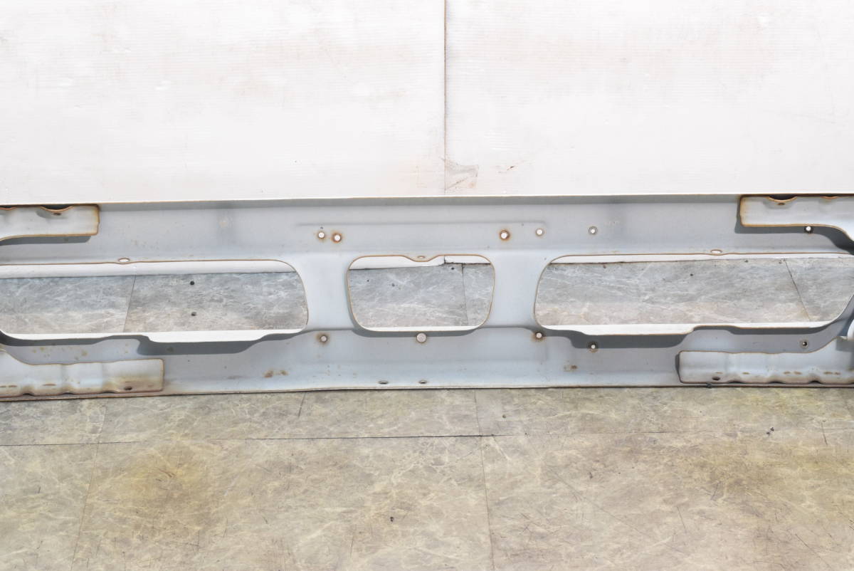 { excellent goods } Hino Ranger Pro wide original front bumper width approximately 218cm for repair for exchange immediate payment possibility white group present condition delivery 