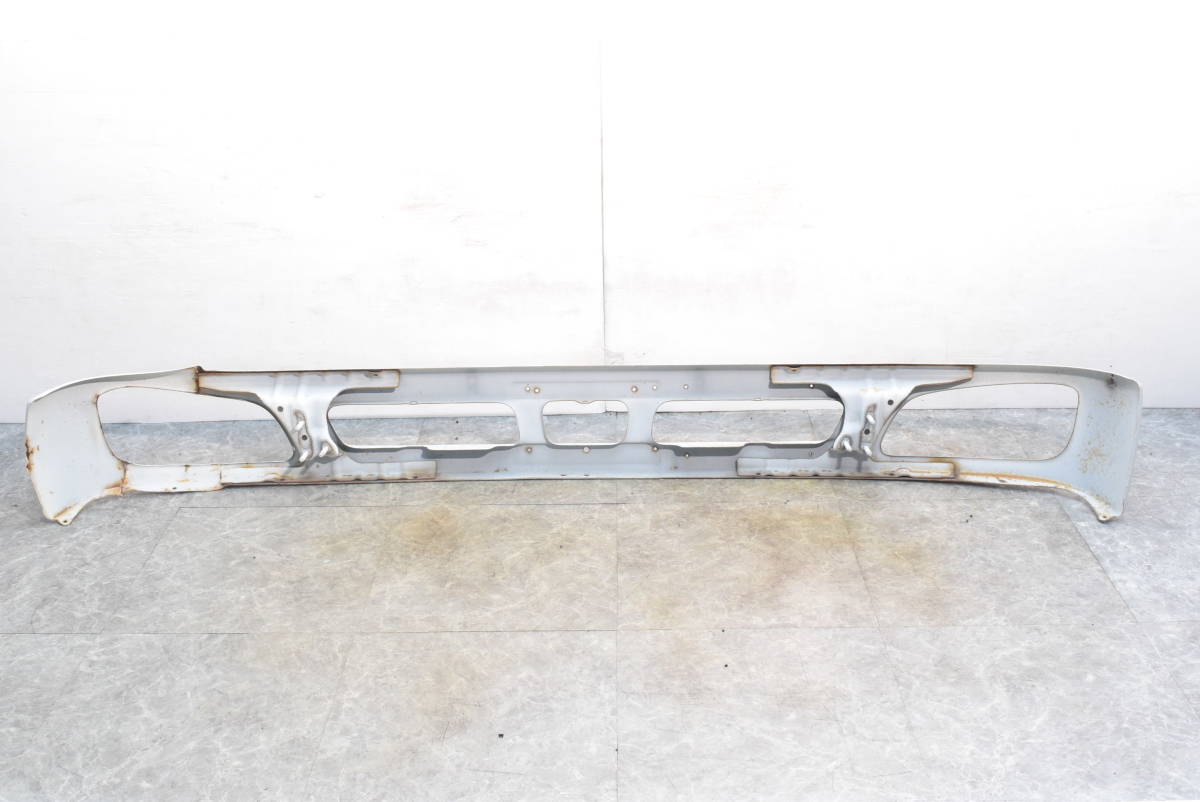 { excellent goods } Hino Ranger Pro wide original front bumper width approximately 218cm for repair for exchange immediate payment possibility white group present condition delivery 