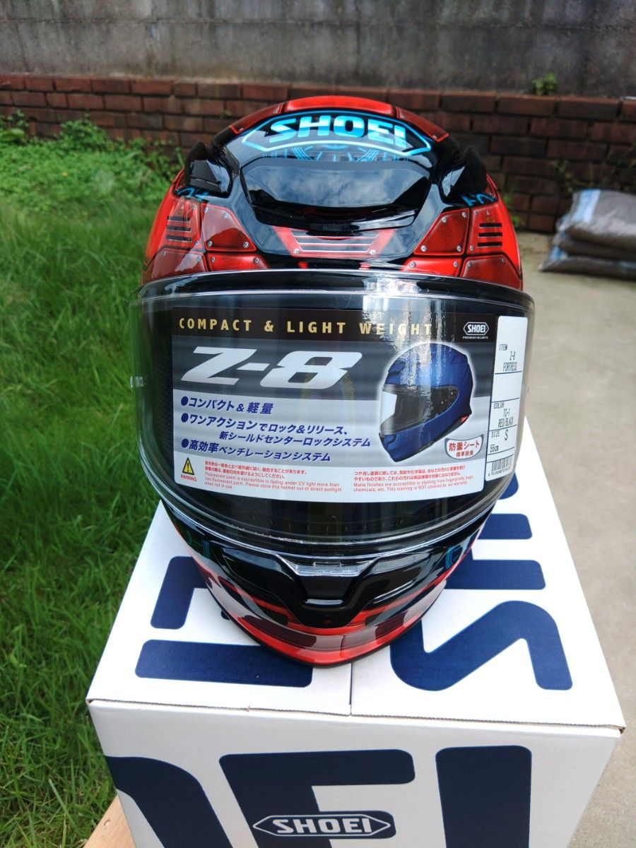 SHOEI Z-8 FORTRESS[ゼットエイト フォートレス TC-1 レッド SHOEI Z-8 FORTRESS[ゼットエイト フォートレス TC-1 レッド
