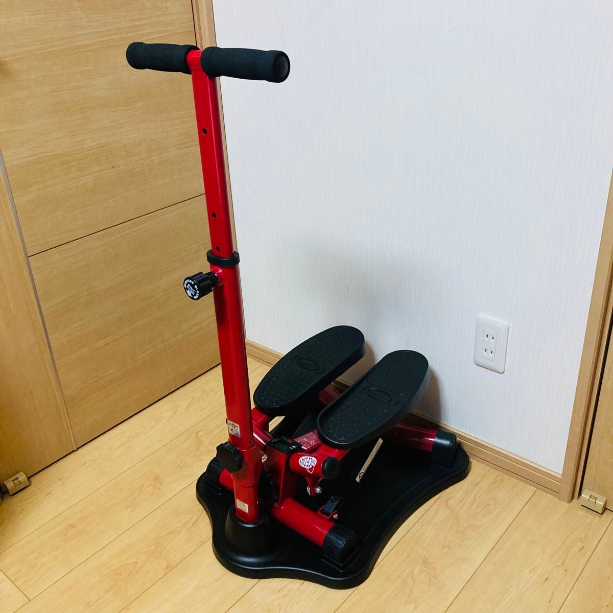 健康ステッパー ナイスデイ レッド 専用ハンドル付き ショップ 健康ステッパー ナイスデイ レッド 専用ハンドル付き ショップ