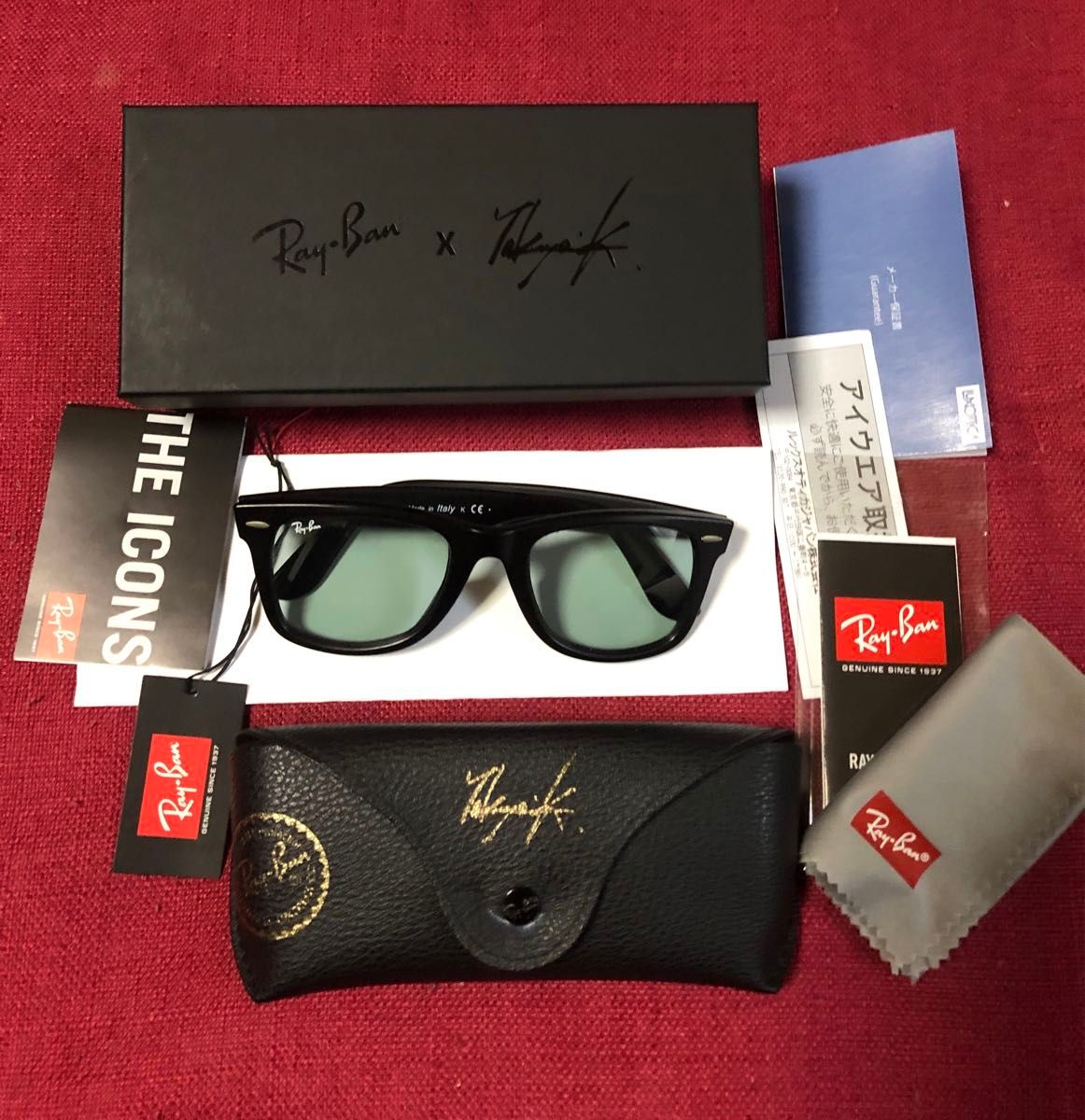 Ray-Ban レイバンx 木村拓哉カプセルコレクションキムタク着用 Ray-Ban レイバンx 木村拓哉カプセルコレクションキムタク着用