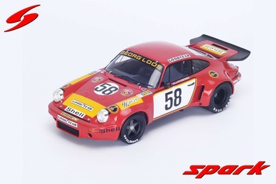 □スパークモデル 1/18 1975 ポルシェ911 RSR 3.0 #58 ルマン24h □スパークモデル 1/18 1975 ポルシェ911 RSR 3.0 #58 ルマン24h