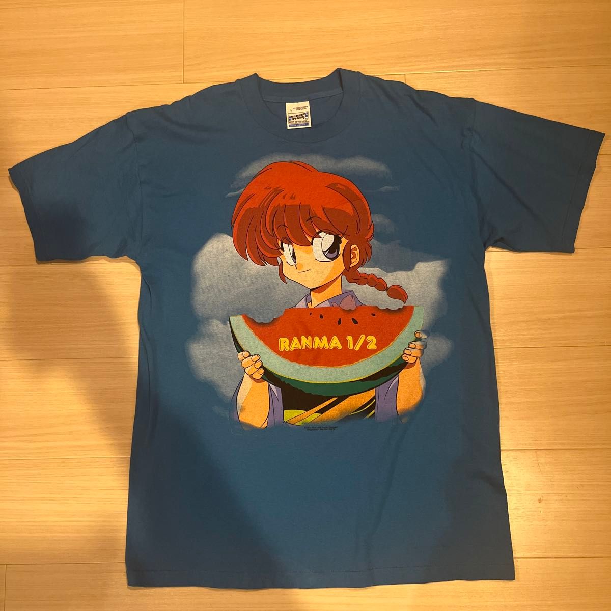 超美品 らんま1/2 サイズL Vintage 90s アニメ Tシャツ うる星 超美品 らんま1/2 サイズL Vintage 90s アニメ Tシャツ うる星