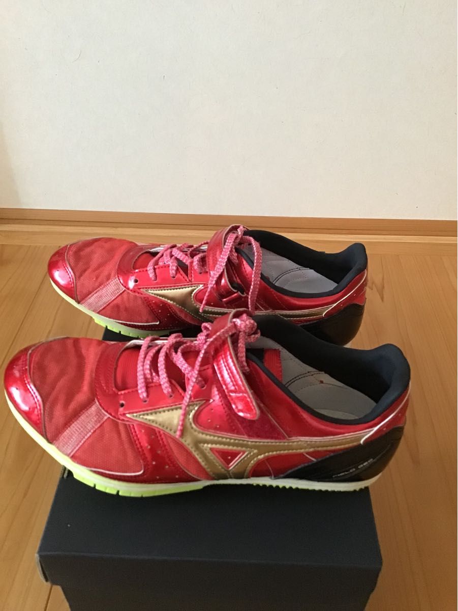 ミズノ フィールドジオ LJ SP mizuno スパイク 赤 レッド ミズノ フィールドジオ LJ SP mizuno スパイク 赤 レッド