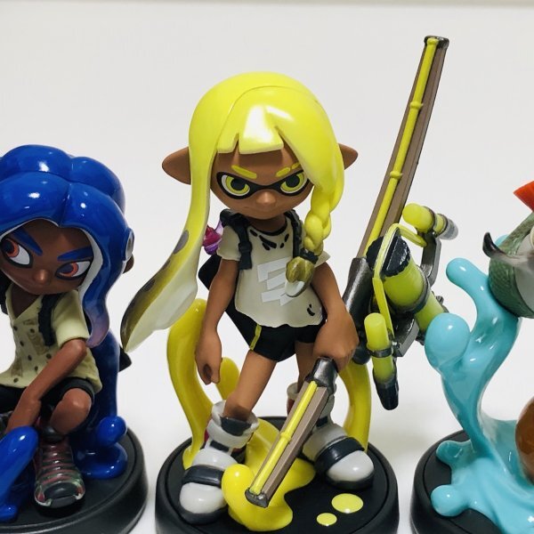 M6609 amiibo トリプルセット インクリング イエロー オクト M6609 amiibo トリプルセット インクリング イエロー オクト