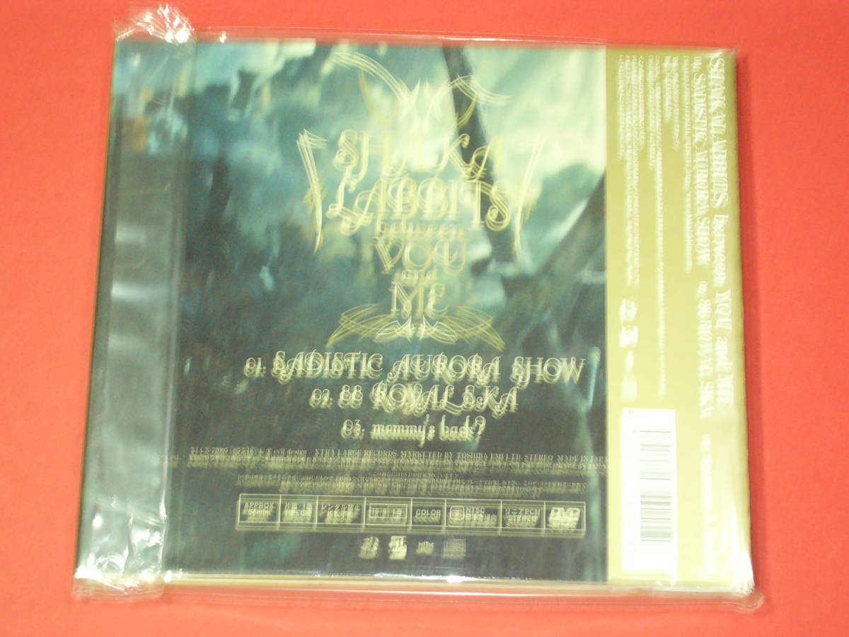 新品 SHAKALABBITS between YOU and ME 初回限定盤 CD+DVD　(№Ｍ591) _画像2