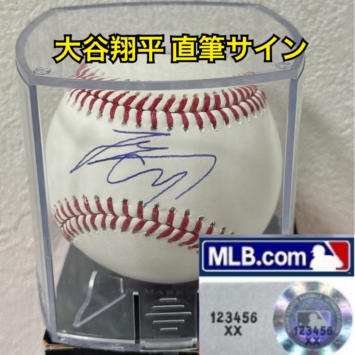 Yahoo!オークション - ドジャース 大谷翔平 直筆サイン ボール Yahoo!オークション - ドジャース 大谷翔平 直筆サイン ボール