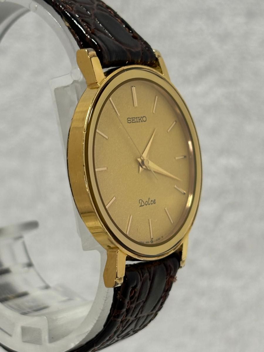 美品】SEIKO セイコー ドルチェ クォーツ【9531-6020】文字盤 美品】SEIKO セイコー ドルチェ クォーツ【9531-6020】文字盤