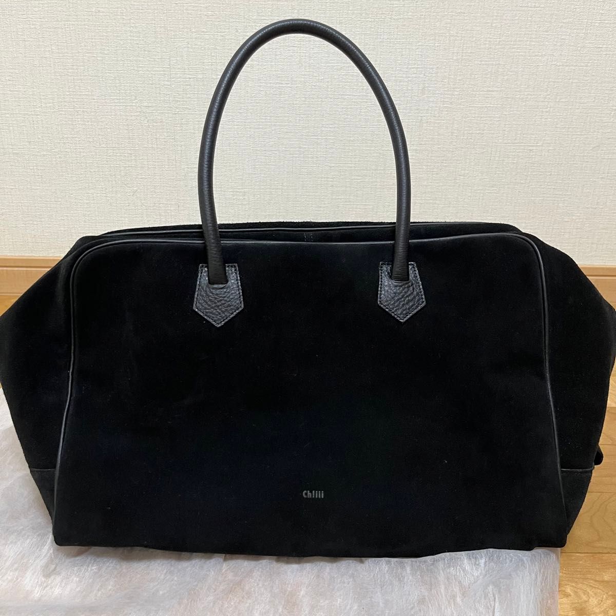 chiiiibag スエード ボストンバッグ ch iiibag ボストン chiiiibag スエード ボストンバッグ ch iiibag ボストン