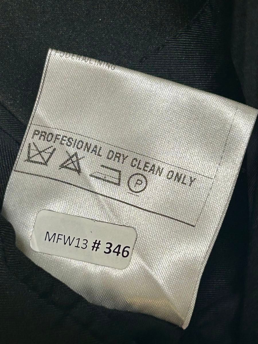 世界一点 サンローラン パリ 13AW スモーキングジャケット 46 世界一点 サンローラン パリ 13AW スモーキングジャケット 46