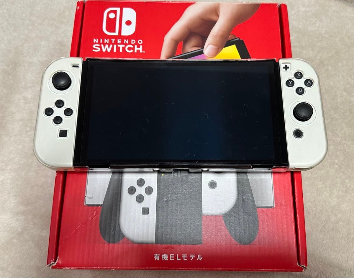 Nintendo Switch 有機ELモデル 中古品 完品 カバー付き|Yahoo Nintendo Switch 有機ELモデル 中古品 完品 カバー付き|Yahoo