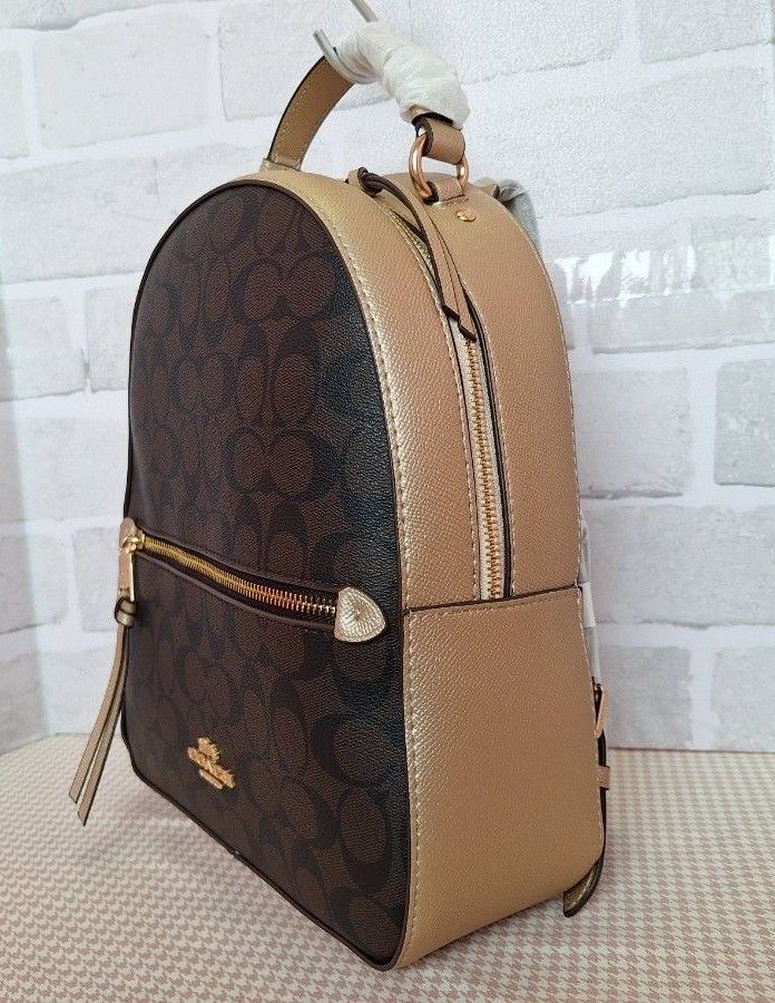 新品】COACH コーチ リュック バックパック シグネチャー 新品】COACH コーチ リュック バックパック シグネチャー
