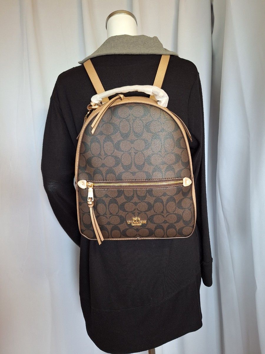 新品】COACH コーチ リュック バックパック シグネチャー 新品】COACH コーチ リュック バックパック シグネチャー