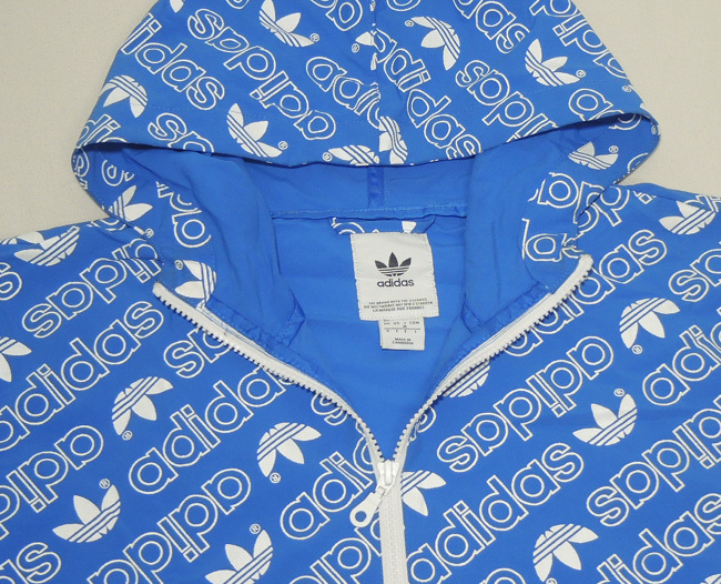 adidas Originals（アディダス オリジナルス）／ナイロン ジャケット・ジップアップパーカー-AOP Windbreaker/sizeM- ／管CLYS_画像2