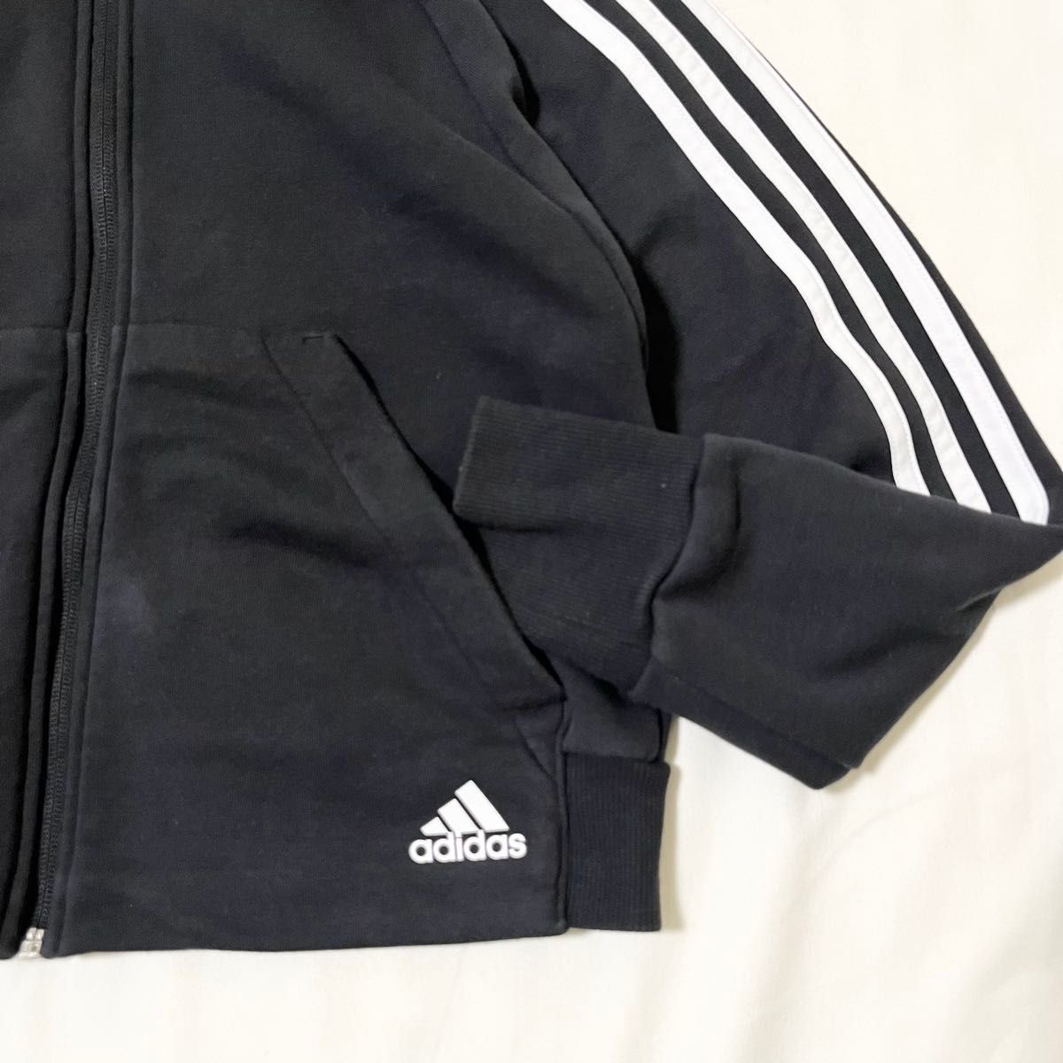 adidas アディダス スウェット ジップアップ パーカー adidas アディダス スウェット ジップアップ パーカー