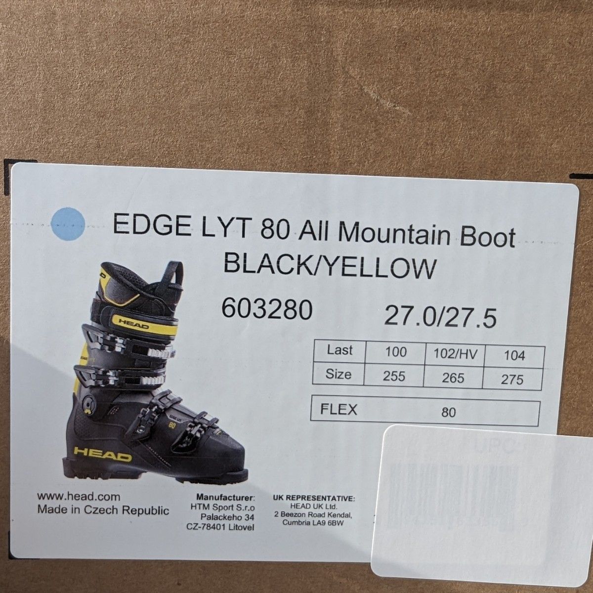 2日間使用】 ヘッド HEAD スキーブーツ LYT 80 HV EDGE|Yahoo 2日間使用】 ヘッド HEAD スキーブーツ LYT 80 HV EDGE|Yahoo